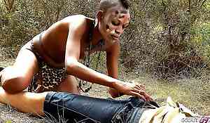 AFRICAN SHORT HAIR EBONY TEEN BIANKA Tempts STRANGER Far Be wild about