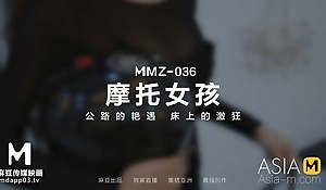 ModelMedia Asia - Motorcycle Girl - Zhao Yi Man – MMZ - 036-Best Original Asia Porn Video
