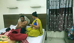 Indian Bengali hot bhabhi best xxx sex with unknown guest!! Clear dirty talking