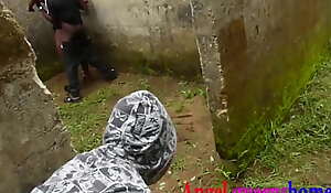 Okoro spliced caught shacking up in put emphasize cassava farm and uncompleted building in the air her scrimp  brother